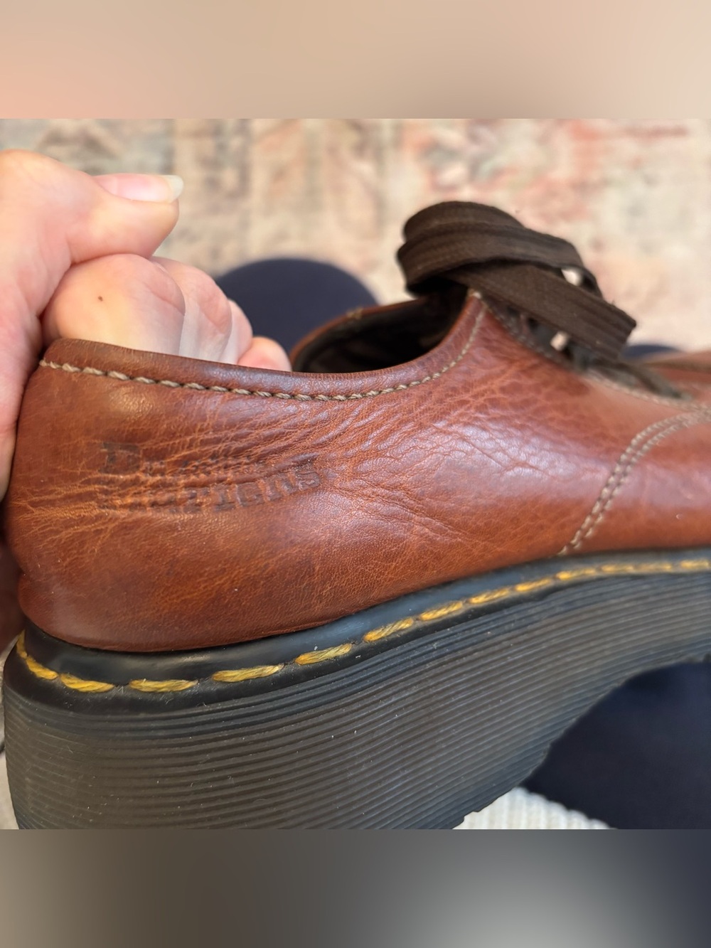 Chesnut Dr. doc Martens AirWair chunky/platform Oxford Women’s US 8 - Picture 5 of 12